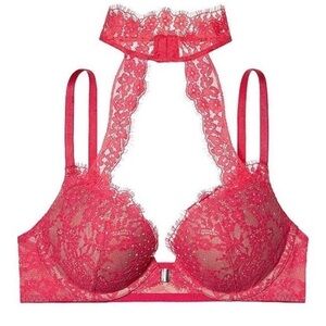 VICTORIA’S SECRET VERY SEXY PUSH-UP BRA PIGEONNANT RED BLING 32DDD